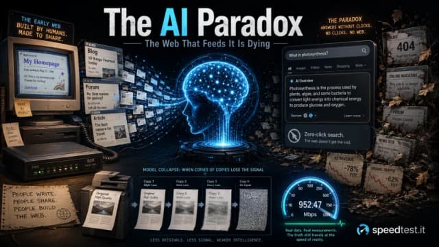 The AI Paradox: the Web That Feeds It Is Dying